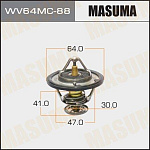 WV64MC88 MASUMA Термостат [88°C]