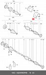 ZZXV58734 HESSA Шрус наружный SKODA FABIA MK1 99-07/MK2 07-/RAPID III 12-/VOLKSWAGEN POLO 02-09/AUDI A2 02-05