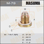 M79 MASUMA Пробка поддона сливная