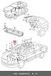 AGA1264 AUTO-GUR КЛИПСА КРЕПЁЖНАЯ