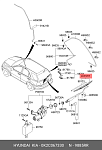 0K2C067330 HYUNDAI / KIA Щетка ст/очист.