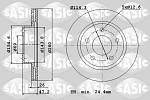 6106164 SASIC Тормозной диск