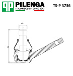 TSP3736 PILENGA Опора шаровая рычага подвески нижнего, правая FORD Focus III, C-Max TS-P3736