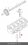 V1380 AUTOVENTIL Клапан выпускной Audi/VW AVU/ALZ 6x32.9x93.9 AVL