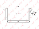 RC0063 LYNXAUTO Радиатор кондиционера