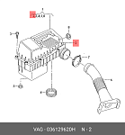 K746 M FILTER Фильтр воздушный. VW GOLF V/POLO/SEAT CORDOBA/IBIZA/SKO FABIA/OCTAVIA 1.4/1.6 16V 05-