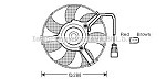 AI7516 AVA Вентилятор радиатора охлаждения