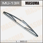 MU13R MASUMA Стеклоочиститель задн. пластик (300мм) крепл D4