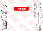 HY3802RP VTR Полиуретановая проставка пружины задней подвески, нижняя