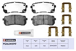 M2624599 MARSHALL Торм. колодки дисковые задн.