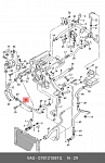 DER1104 DEPPUL ТРУБКА СИСТЕМЫ ОХЛАЖДЕНИЯ AUDI A4 [B6] (00-04), A6 [C5] (97-04), VW PASSAT [B5] (00-05)