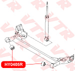 HY0405R VTR Сайлентблок балки задней подвески