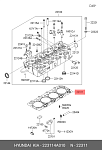 223114A010 HYUNDAI / KIA Прокладка ГБЦ