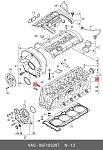 98508043100 FA1 Шпилька коллектора M8x1,25x56мм FA1 985-08-043.100