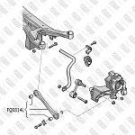 FQ0814L FIXAR Рычаг подвески задний нижний левый