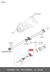 495752B000 HYUNDAI / KIA ПОДШИПНИК ПОДВЕСНОЙ КАРДАННОГО ВАЛА D60ММ В СБОРЕ