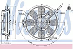 85691 NISSENS Вентилятор, охлаждение двигателя VW/Audi/Skoda 95-