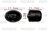 P371987 PATRON Клипса пластмассовая AUDI,SEAT,SKODA,VOLKSWAGEN применяемость: зажимы,