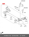 DCC010762 MANDO Сайлентблок HYUNDAI ELANTRA 14-/i30 12-