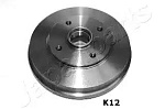 TAK12 JAPANPARTS TA-K12C Барабан тормозной (окрашен) KIA RIO 1.3/1.5 00-05c ABS (200x4)