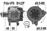 209200 ERA Генератор VW CRAFTER/T5 2.0TDi