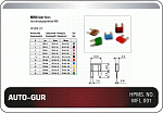 AGFN20A AUTO-GUR Предохранитель МИНИ 20A желтый флажковый