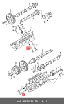 VE51014 AUTOWELT VE-51014 клапан вып VAG AFB/AKN/BAU... 24.1x6x100.5