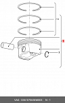 3904339050 YENMAK 80.00 mm Порш.+палец,с кольцами