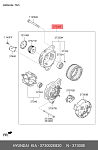 125007 DEQST Генератор HYUNDAI I40 (VF) Седан 03,12- 2