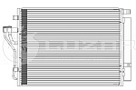 LRAC0827 LUZAR Радиатор кондиц.