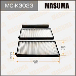 MCK3023 MASUMA Фильтр салона. Салонный фильтр MASUMA KIA/ SPECTRA/ V1600 00- (1/40)