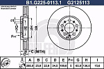 B1G22501131 GALFER Диск торм. передний