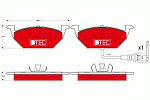 GDB1386DTE TRW Колодки торм.пер./дат. DTEC COTEC