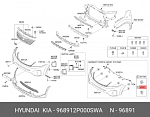 88756 MAPCO Датчик парковки VW POLO (9N_) 1.4 16V SKODA OCTAVIA II Combi (1Z5) 1.6 TDI