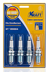 KT126004 KRAFT Свечи зажигания (комплект 4шт.)