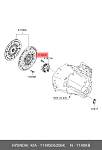 1140306226K HYUNDAI / KIA БОЛТ M6