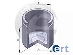 150233C ERT Поршень суппорта Audi/Citroen/Nissan/Peugeot/Renault/VW d=54 h=53.6 F Lucas 150233-C