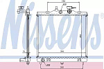 66654 NISSENS Радиатор охлаждения двс