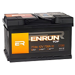 ET770 ENRUN Аккумулятор ENRUN TOP 77 А/ч обратная LB3 278х175х175 EN730 А