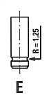R6421SNT FRECCIA клапан впуск