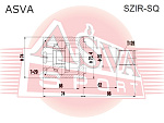 SZIRSQ ASVA ШРУС ВНУТРЕННИЙ ПРАВЫЙ 29x35x26 (10013160/020220/0043444/9, Китай)