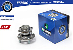 HBK1862 B-RING Ступица с подшип. в сборе KIA Rio III (11-) (задн.) [d=132 с ABS] (HBK1862) B-RING HARDIG