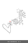 YS006524 ABA Натяжитель ремня приводного VAG 1.6D/2.0D 11-