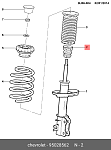 95028562 DAEWOO ДЕМПФЕР АМОРТИЗАТОРА 95028562