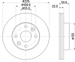 ND6089K NISSHINBO Диск тормозной перед