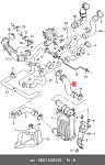 DERR046 DEPPUL ПАТРУБОК ИНТЕРКУЛЕРА SKODA SUPERB (02-08), VW PASSAT [B5] (00-05)