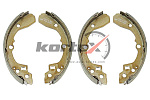 KS040 KORTEX Колодки барабанные KIA RIO 00-05 (200x31) к-т(пр-во КОРЕЯ) (10702070/280818/0124782/1)