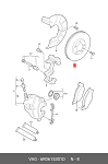 M2000552 MARSHALL Тормозной диск передн. Skoda Fabia I-III 99-  Octavia I A4 96-  Rapid 12-, VW Polo Sedan 10- M2000552