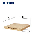 K1183 FILTRON Фильтр салона стандарт