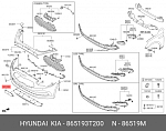 TY04178BA TYG Бампер передн TOYOTA: RAV4 (2ND GEN.) 01-